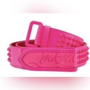 Christian Louboutin Hot Pink Belt